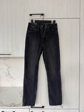 GAP Black Straight-Leg Women's Jeans
